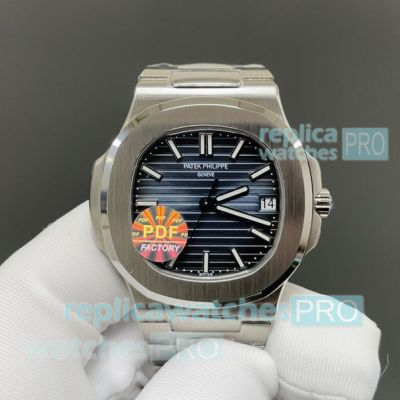 PDF Factory Patek Philippe Nautilus 5711 Blue Dial Stainless Steel Swiss Replica Watch 